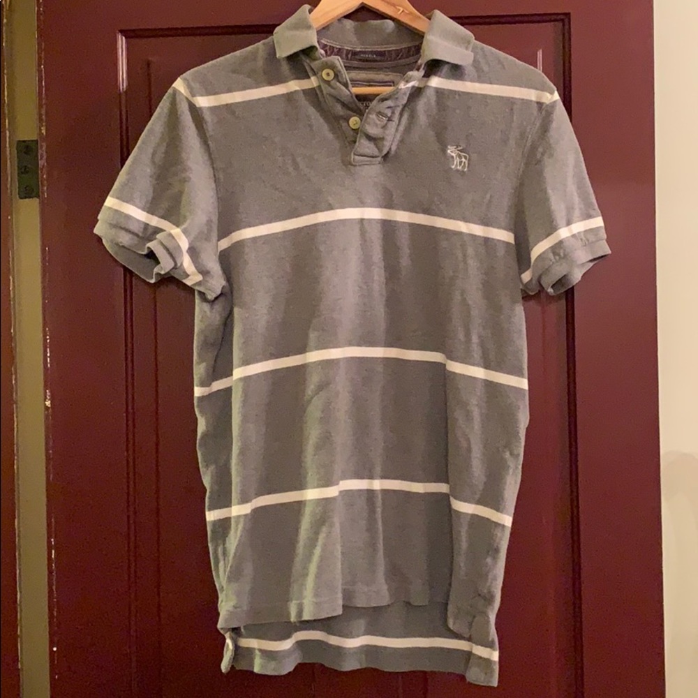 Abercrombie and Fitch muscle polo